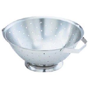 11 Inch Stainless Steel Colander - shop.cookingwithkimberly.com
