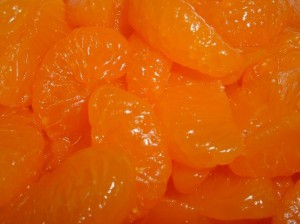 mandarin orange sections