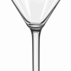 Lip Glass Martini at M Cafe in Niagara Falls