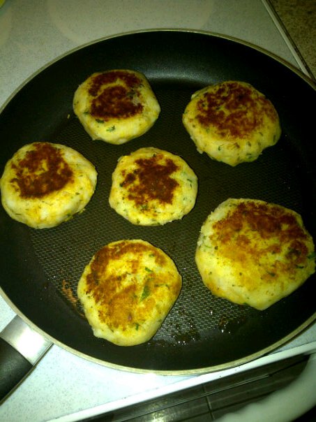 Potato Cakes from Cooking with Kimberly