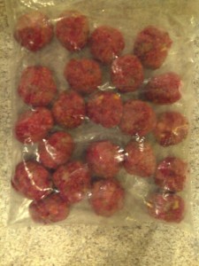 How to Store Meatballs - CookingWithKimberly.com
