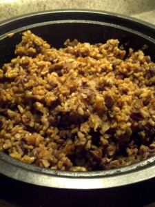 Brown Rice with Lentils - CookingWithKimberly.com