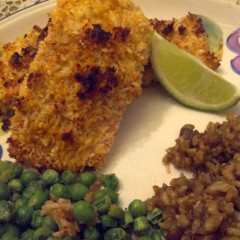 How to Cook Coconut Crusted Baked Salmon: Cupboard Cooking