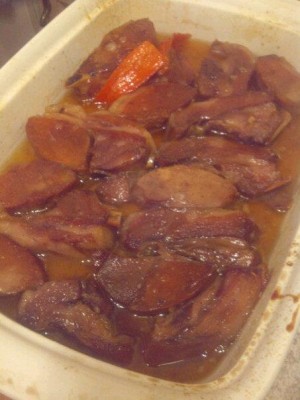 Honey Garlic Pork Ribs - CookingWithKimberly.com