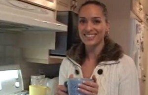 Kimberly in the Kitchen with Tea