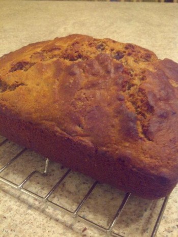 Banana Cranberry Quick Bread - http://CookingWithKimberly.com