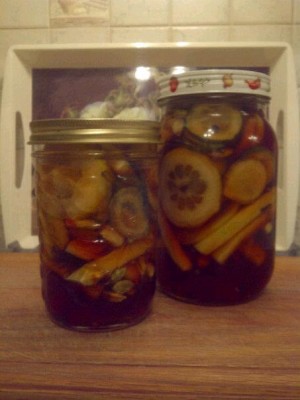 Watermelon Rind Pickles - http://CookingWithKimberly.com