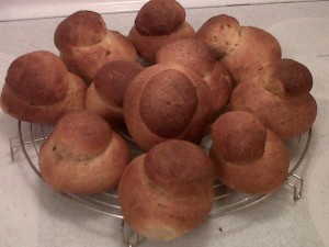 Zweiback-style Sweet Potato Buns - CookingWithKimberly.com
