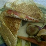 Grilled Cheese Chicken & Tomato Sandwich - CookingWithKimberly.com