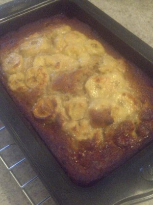 Candied Ginger Banana Bread - CookingWithKimberly.com