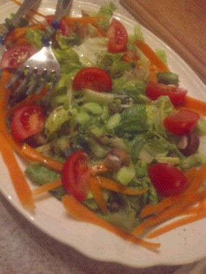 Garden Salad - CookingWithKimberly.com