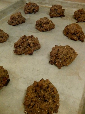 Apricot Sesame Breadcrumb Cookies - CookingWithKimberly.com
