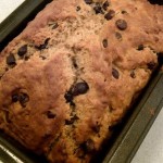 Peanut Butter Chocolate Chip Banana Bread - CookingWithKimberly.com