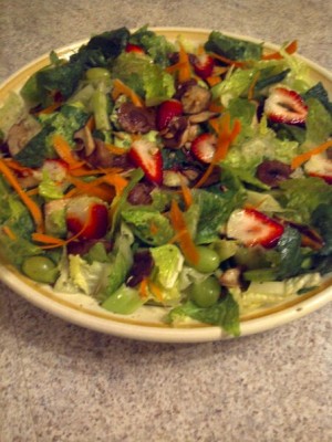 Pre-Spring Salad - CookingWithKimberly.com