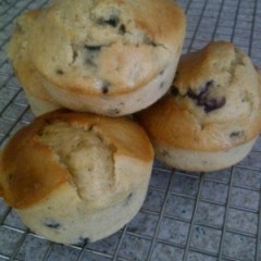 How to Bake Blueberry Spelt Muffins