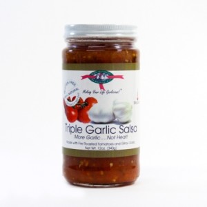 The Garlic Survival Co. Triple Garlic Salsa - Qualifirst.com
