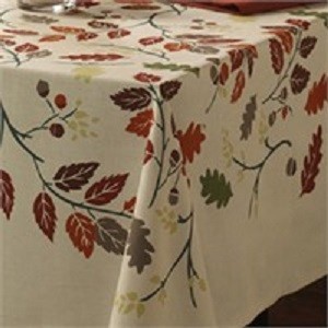 Fall Leaf Rectangular Tablecloth 60" x 84" - shop.cookingwithkimberly.com