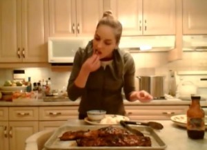 How to BBQ Pork Ribs - cookingwithkimberly.com