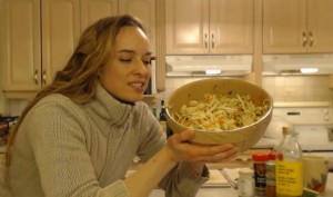 How to Make Curtido de Repollo  - Zesty Cabbage Slaw - cookingwithkimberly.com