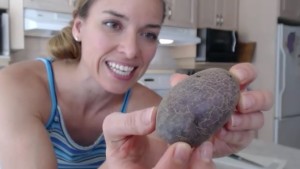 Web Chef Review: Ontario Blue Potatoes at Harvest Barn Country Markets - cookingwithkimberly.com