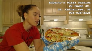 How to Bake Salami, Zucchini & Tomato Pizza with Roberto's Gluten-Free Crust - cookingwithkimberly.com