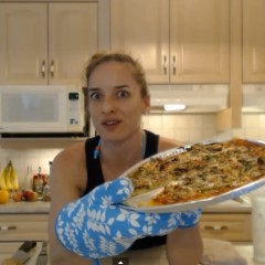 How to Bake Wild Asparagus & Sausage Pizza with Roberto’s Gluten-Free Pizza Crust + Video