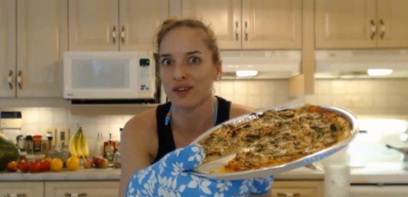 How to Bake Wild Asparagus & Sausage Pizza with Roberto’s Gluten-Free Pizza Crust + Video