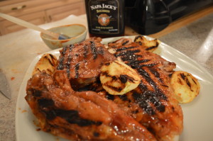 How to Grill Napa Jack's Bourbon BBQ Pork Side Ribs - cookingwithkimberly.com