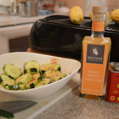 How to Make Napa Valley Cucumber Salad with Smoked Paprika & Sweet Mango Dressing + Video