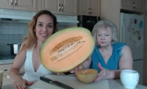 Web Chef Review: Ontario Cantaloupe at Harvest Barn Country Markets - cookingwithkimberly.com