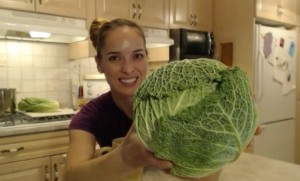 Web Chef Review: Ontario Savoy Cabbage at Harvest Barn Country Markets - cookingwithkimberly.com