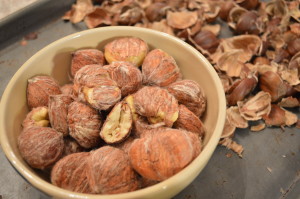 Web Chef Review: Italian Chestnuts at Harvest Barn Country Markets - cookingwithkimberly.com