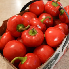 Web Chef Review: Ontario Hot Cherry Peppers at Harvest Barn Country Markets