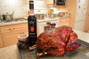 How to Roast Haskap Glazed Holiday Turkey - cookingwithkimberly.com