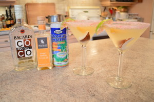 How to Make Napa Valley Coconut Mango Dream Cocktails - cookingwithkimberly.com