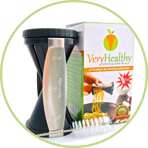 Very Healthy Spiral Vegetable Slicer by VarietyLand - varietyland.com