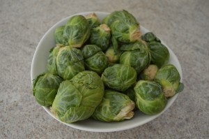 Brussel sprouts - cookingwithkimberly.com