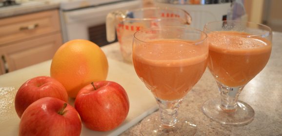 How to Make Apple Grapefruit Juice Video