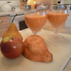 How to Make Apple, Pear & Sweet Potato Juice Video