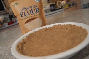 How to Bake Gluten Free Tiger Nut Pie Crust - cookingwithkimberly.com