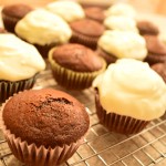 How to Bake Guinness Chocolate Cupcakes with Cream Cheese Icing - cookingwithkimberly.com