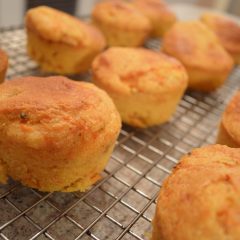 How to Bake Pumpkin Cornbread Muffins Video