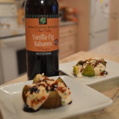How to Bake Ricotta Stuffed Figs with Napa Valley Vanilla Fig Balsamic Video