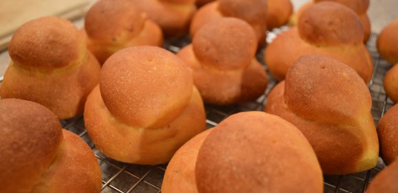 How to Bake Roasted Sweet Potato Zwieback Buns Video