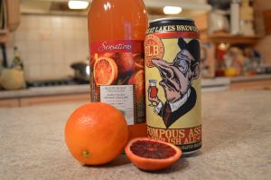 How to Make Blood Orange English Ale Shandies - cookingwithkimberly.com