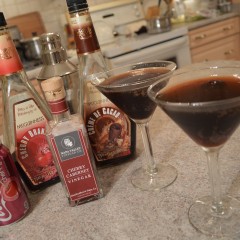 How to Make Chocolate Cherry Cabernet Cocktails Video