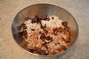 Paleo Chocolate Cranberry Tiger Nuts Granola - cookingwithkimberly.com