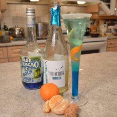Clementine Blue Velvet Bubbly Cocktails + Video