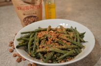 Green Beans with Toasted Tiger Nuts + Video