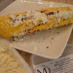 How to Grill Corn-on-the-Cob with Fresh Sheep Cheese with Lemon + Video